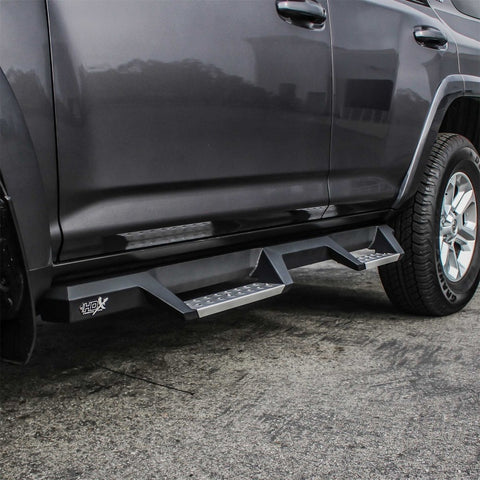 Westin 10-17 Toyota 4Runner Trail Edition (Excl. Ltd) HDX Stainless Drop Nerf Step Bars - Tex. Blk - 56-138352