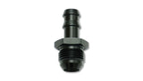 Vibrant -10 AN to 1/2in Barb Straight Fitting - Aluminum - 11209