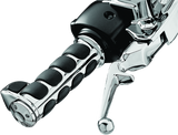 Kuryakyn Premium ISO Grips With Throttle Boss Throttle-By-Wire Chrome - 6228