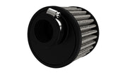 aFe MagnumFLOW Crankcase Vent Filter 1.25F x 3.75B x 3.75T x 3H - 18-02002D
