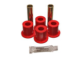 Energy Suspension Rr Spring Frame Shackle Kit - Red - 4.2128R