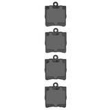 R1 96-15 Mercedes-Benz SLK300 Rear Semi Met Brake Pads - 2311-0779-00