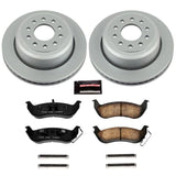 Power Stop 03-11 Lincoln Town Car Rear Z17 Evolution Geomet Coated Brake Kit - CRK5293