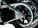 Kuryakyn Swingarm Cover Kit - Unlighted 00-07 Softail Models Chrome - 8256
