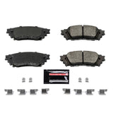 Power Stop 15-17 Lexus NX200t Rear Z23 Evolution Sport Brake Pads w/Hardware - Z23-1805