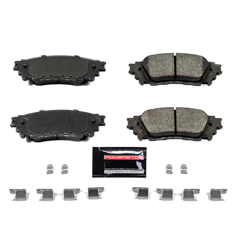 Power Stop 15-17 Lexus NX200t Rear Z23 Evolution Sport Brake Pads w/Hardware - Z23-1805