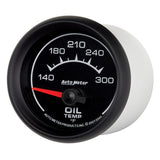 AutoMeter Gauge Oil Temp 2-1/16in. 140-300 Deg. F Electric Es - 5948