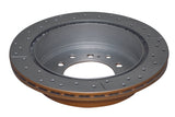 DBA 03-09 Lexus GX470 Rear Drilled & Slotted Street Series Rotor - 793X