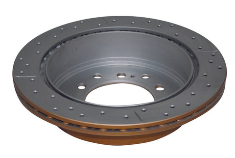 DBA 03-09 Lexus GX470 Rear Drilled & Slotted Street Series Rotor - 793X