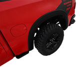 Bushwacker 19-24 Chevy Silverado 1500 OE Style Fender Flares 2pc Rear - Black - 40136-02