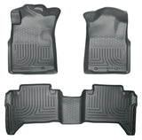 Husky Liners 05-13 Toyota Tacoma WeatherBeater Combo Grey Floor Liners - 98952