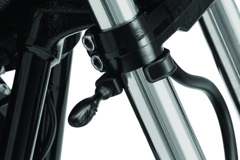 Kuryakyn Pipe Wrench Fork Mounts Black - 2580