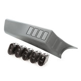 Rugged Ridge Etched A-Pillar 4 Switch Pod Kit LHD 07-10 JK - 17235.70