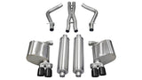 Corsa 11-14 Dodge Charger R/T 5.7L V8 Black Sport Cat-Back Exhaust - 14525BLK