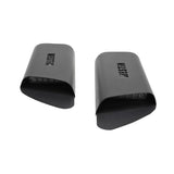 Westin 18-20 Jeep Wrangler JL 2dr LED Hood Scoops - Textured Black - 62-41115