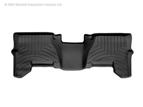 WeatherTech 05+ Nissan Xterra Rear FloorLiner - Black - 440332