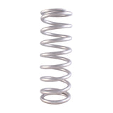 QA1 3-4/5in ID Tapered High Travel Pigtail Spring - 9in Length x 650lbs/in - Silver Powder Coated - 9HTSP650