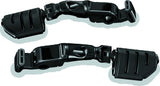 Kuryakyn Ergo II Trident Dually ISO Pegs With Long Arms Gloss Black - 3995