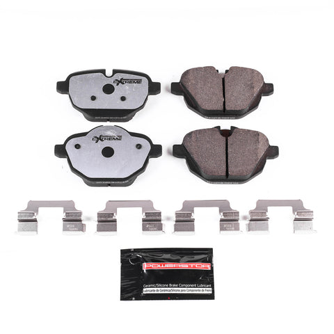 Power Stop 11-16 BMW 528i Rear Z26 Extreme Street Brake Pads w/Hardware - Z26-1473