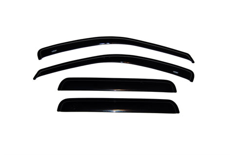 AVS 2004 Ford Ecosport (Brazil) Ventvisor Outside Mount Window Deflectors 4pc - Smoke - 94650