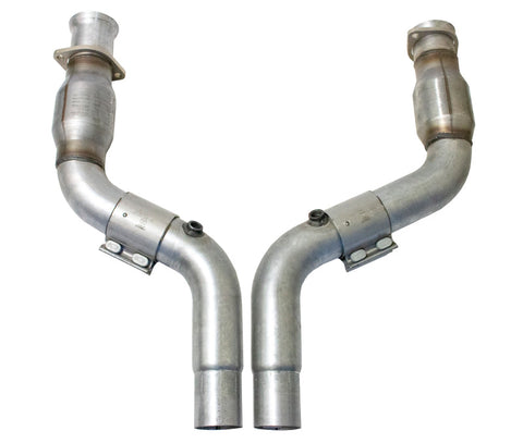 BBK 05-20 Dodge Challenger/Charger 6.1/6.2/6.4L Hemi 3in Catted High Flow Mid Pipe - 16481