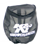 K&N Snowcharger Air FIlter Wrap Round Tapered Black - 4.5in Base ID x 3in Top ID x 4in H - SN-2580PK