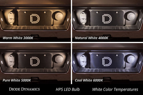 Diode Dynamics 194 LED Bulb HP3 LED Warm - White Short (Pair) - DD0327P