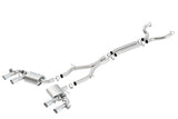 Borla 2017+ Chevy Camaro ZL1 6.2 ATAK Catback Exhaust w/ Dual Split Rear Exit - 140727