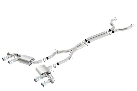 Borla 2017+ Chevy Camaro ZL1 6.2 ATAK Catback Exhaust w/ Dual Split Rear Exit - 140727