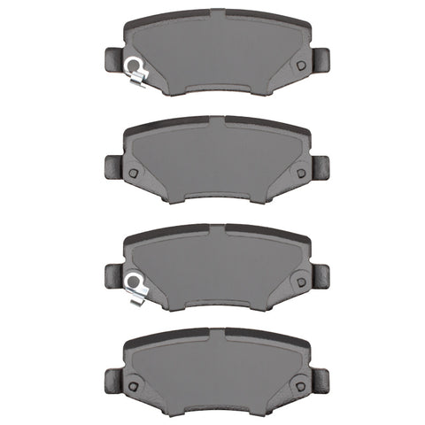 R1 07-18 Jeep Wrangler Rear Semi Met Brake Pads - 2311-1274-00
