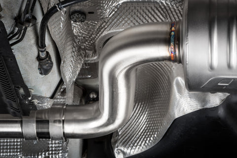 APR 15-17 Volkswagen GTI (MK7) Catback Exhaust System w/Front Muffler - CBK0008