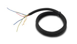 Vibrant 1.5in O.D. Flexible Split Sleeving (5 foot length) Black - 25806