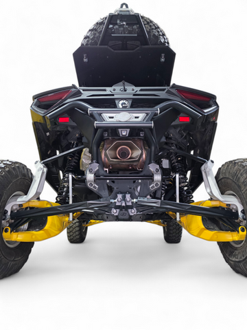 Elektric Offroad 2024+ Can Am Maverick R Volt Billet Radius Rods Anodized Black - AMFBM0001-B