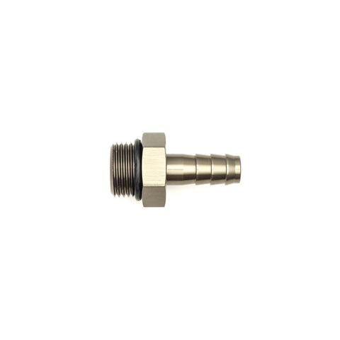 DeatschWerks 8AN ORB Male To 3/8in. Male Triple Barb Fitting (Incl. O-Ring) - 6-02-0507