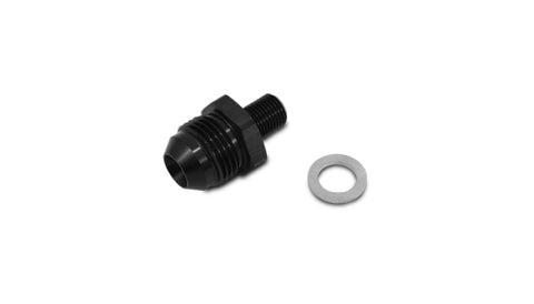 Vibrant -8AN to 10mm x 1.0 Metric Straight Adapter Fitting - 16630