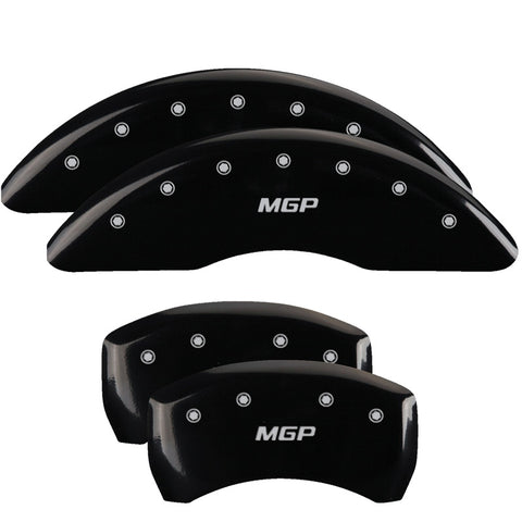 MGP Rear set 2 Caliper Covers Engraved Rear MGP Yellow finish black ch - 10203RMGPYL