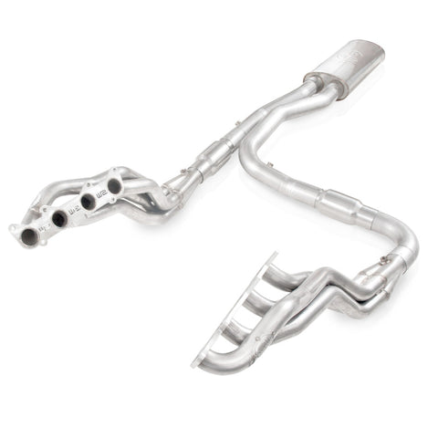 Stainless Works 2011-14 F-150 5.0L 1-7/8in Primaries 3in High-Flow Cats X-Pipe - FT11HCAT
