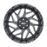 Weld Off-Road W117 20X10 Fulcrum 5X139.7 5X150 ET13 BS6.00 Gloss Black MIL 110.2 - W11700070600