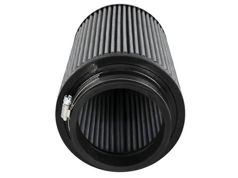 aFe Magnum FLOW Universal Air Filter - 4in Flange x 9in Height - Dry PDS - 21-91134