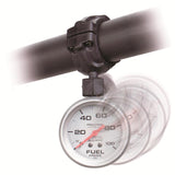 AutoMeter Gauge Mount Roll Pod For 1.75in. Roll Cage Fits 2-5/8in. Gauge Black - 48007
