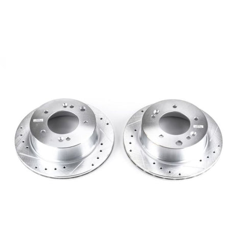 Power Stop 03-06 Kia Sorento Rear Evolution Drilled & Slotted Rotors - Pair - JBR1513XPR