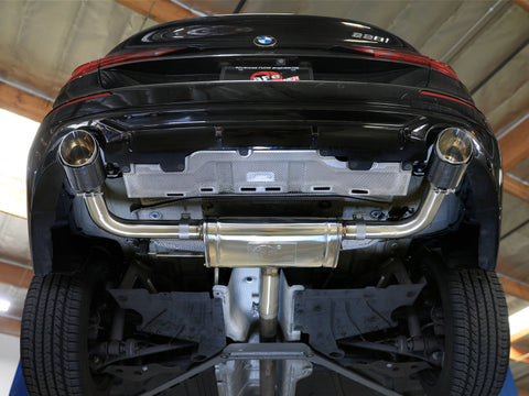 aFe MACHForce XP Exhausts Axle-Back 21-24 BMW 228i 2.0T (SS w/ Carbon Tips) - 49-36355-C