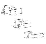 Go Rhino 16-23 Toyota Tacoma DC 4dr Brackets for Dominator Xtreme Frame Slider - Tex. Blk - FSD4429TK