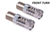 Diode Dynamics 1156 LED Bulb HP11 LED - Amber (Pair) - DD0001P