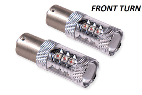 Diode Dynamics 1156 LED Bulb HP48 LED - Amber (Pair) - DD0004P