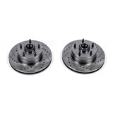 Power Stop 73-74 Buick Apollo Front Evolution Drilled & Slotted Rotors - Pair - AR8200XPR