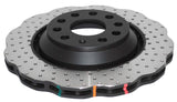DBA 14-21 Volkswagen GTI (w/Perf Pkg 310mm Rear Disc) Rear 4000 Series Drilled Wavy Rotor - 42809WXD