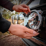 KC HiLiTES 6in. Light Shield for Gravity Pro6 LED Lights (Single) - Clear - 5118