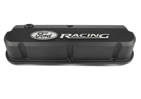 Ford Racing 289-351 Slant Edge Black Valve Cover - 302-135