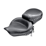 Mustang 91-05 Harley Dyna Wide Touring 1PC Seat - Black - 75415